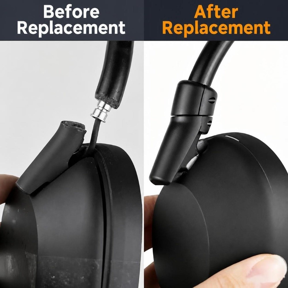 Sony Headphone Wh-1000Xm5 - Reparaturset für Kopfhörer-Scharniere aus Kunststoff mit