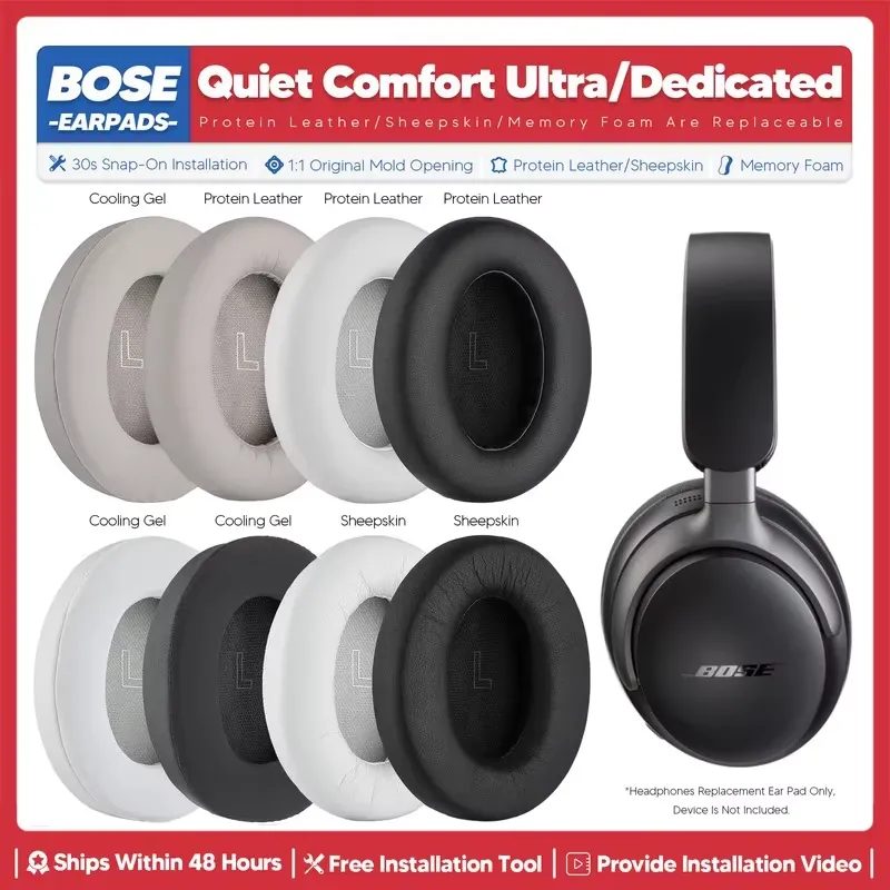 Bose Headphone Qc Ultra - Ersatz-Ohrpolster für Bos QuietComfort Ultra QC
