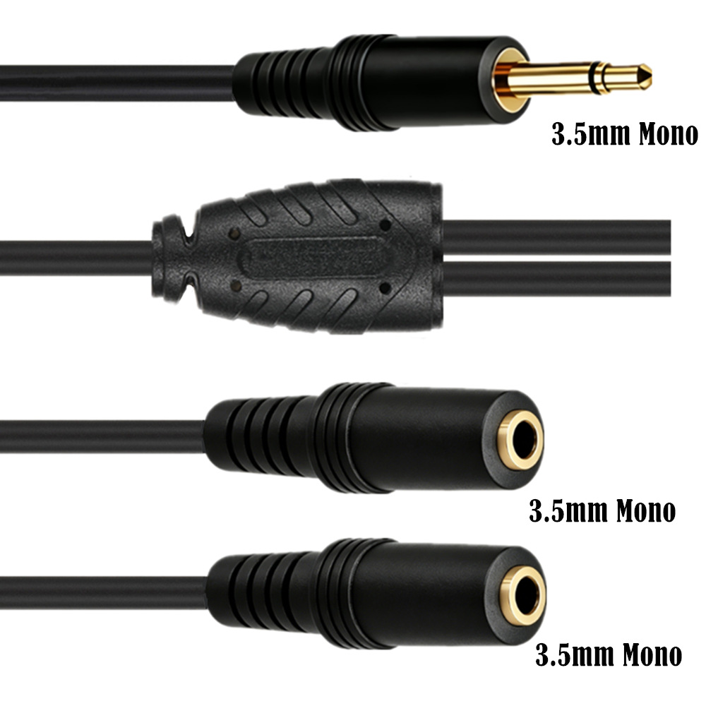 3,5-mm-TS-Mono-Stecker auf Dua – Earphone Splitter Jack Bewertung und Preis
