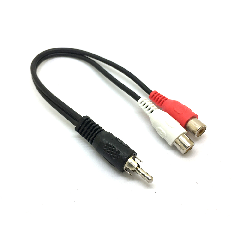 1 RCA-Stecker Mono auf 2 RCA-B – Audio Splitter Y Bewertung und Preis